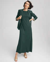 Chico's Clothing Dolman-Sleeve Ponte  Maxi Dress