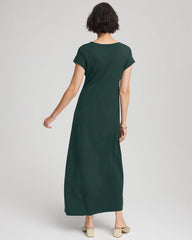 Chico's Clothing Dolman-Sleeve Ponte  Maxi Dress