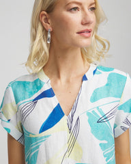 Chico's Clothing Cuff Sleeve Linen Dress