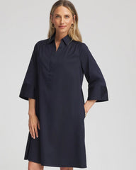 Chico's Clothing Cotton-Blend Popover Dress