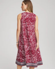 Chico's Clothing Zenergy® UPF Printed Midi Sports Dress