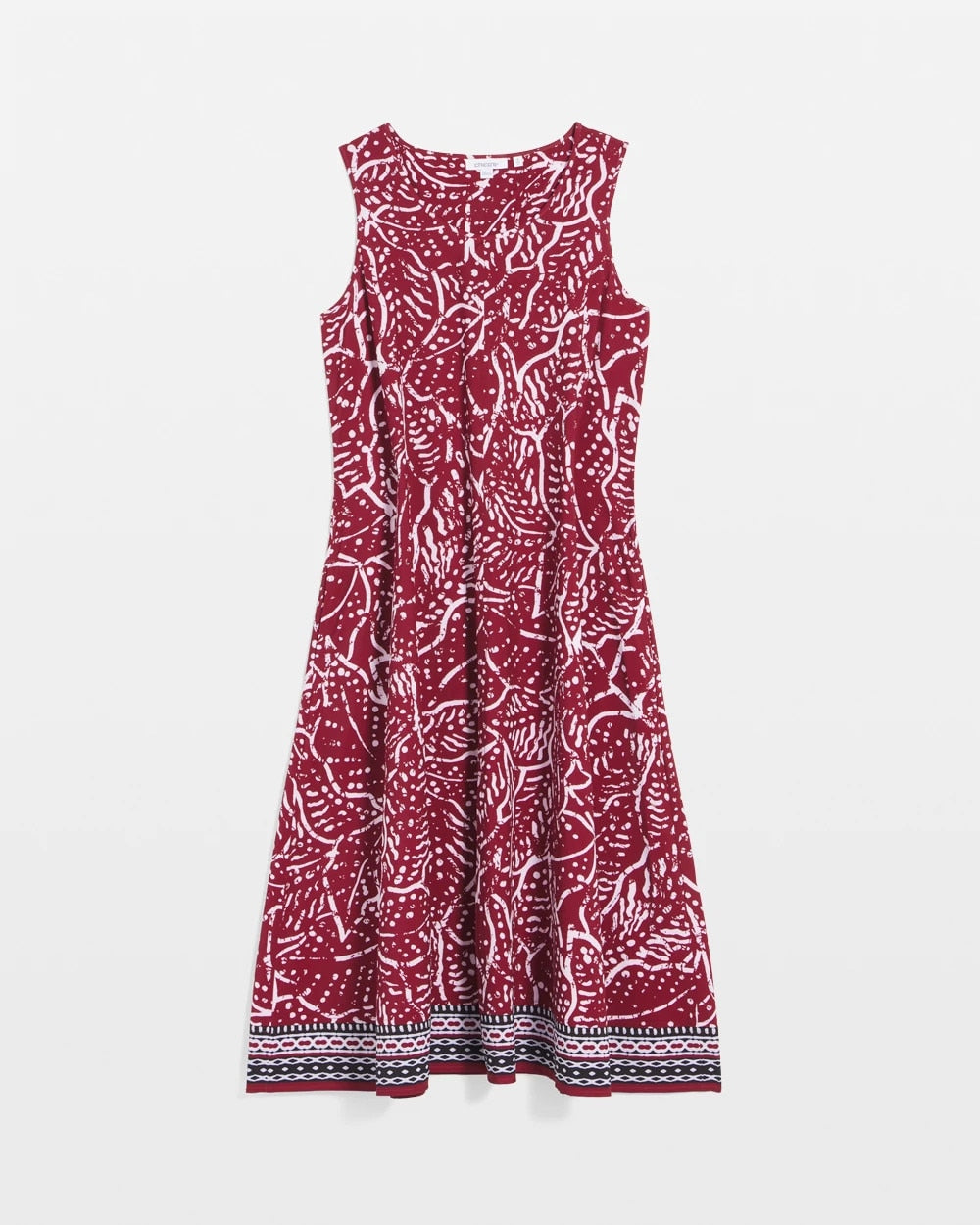 Chico's Clothing Zenergy® UPF Printed Midi Sports Dress