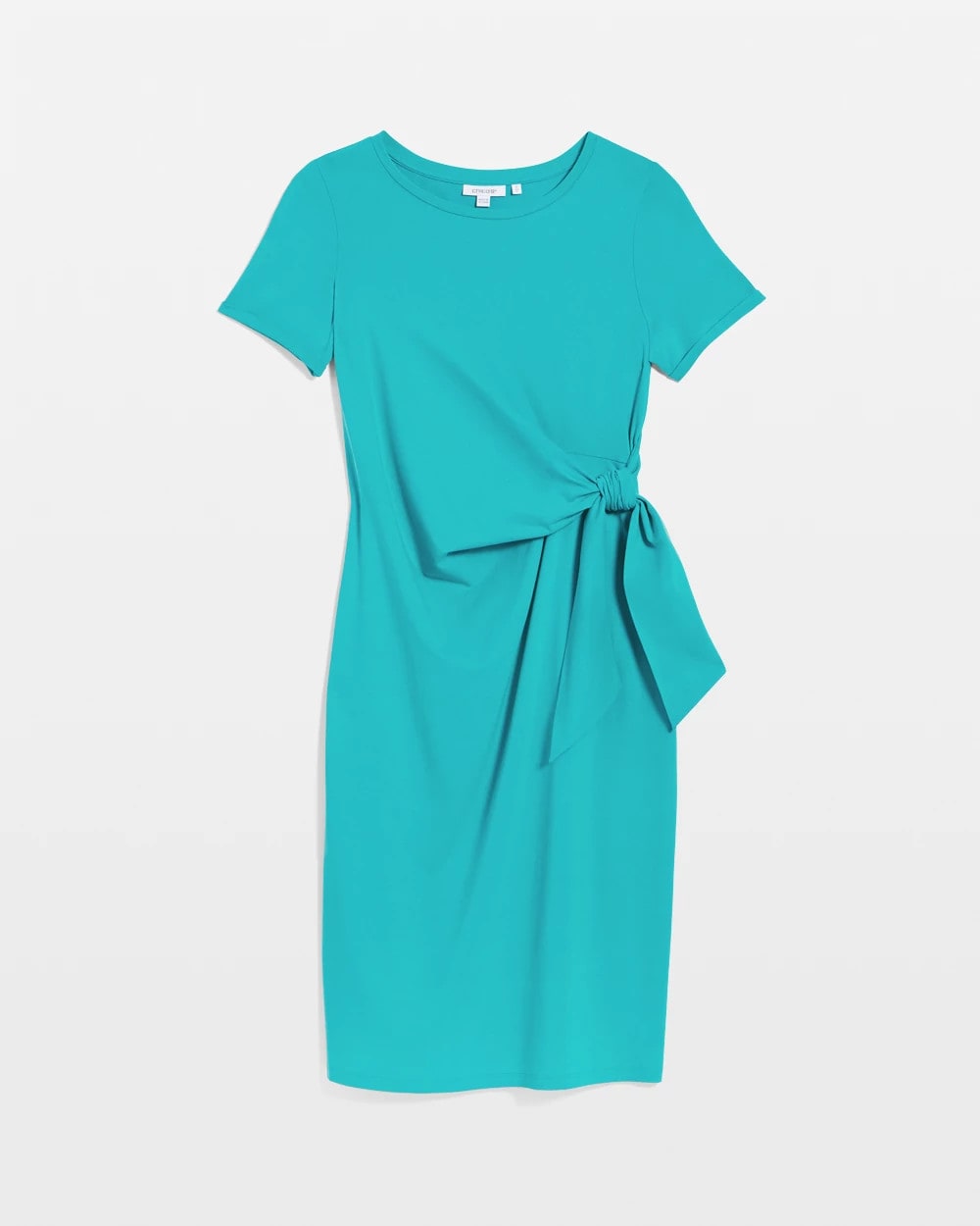 Chico's Clothing Twist Tie-Front Dress