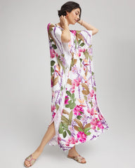 Chico's Clothing Island Cinch-Waist Kaftan Dress