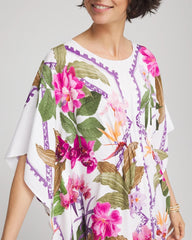 Chico's Clothing Island Cinch-Waist Kaftan Dress