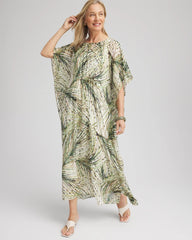 Chico's Clothing Crinkle-Chiffon Kaftan Dress