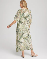 Chico's Clothing Crinkle-Chiffon Kaftan Dress