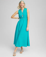 Chico's Clothing Sleeveless Maxi Gauze Dress
