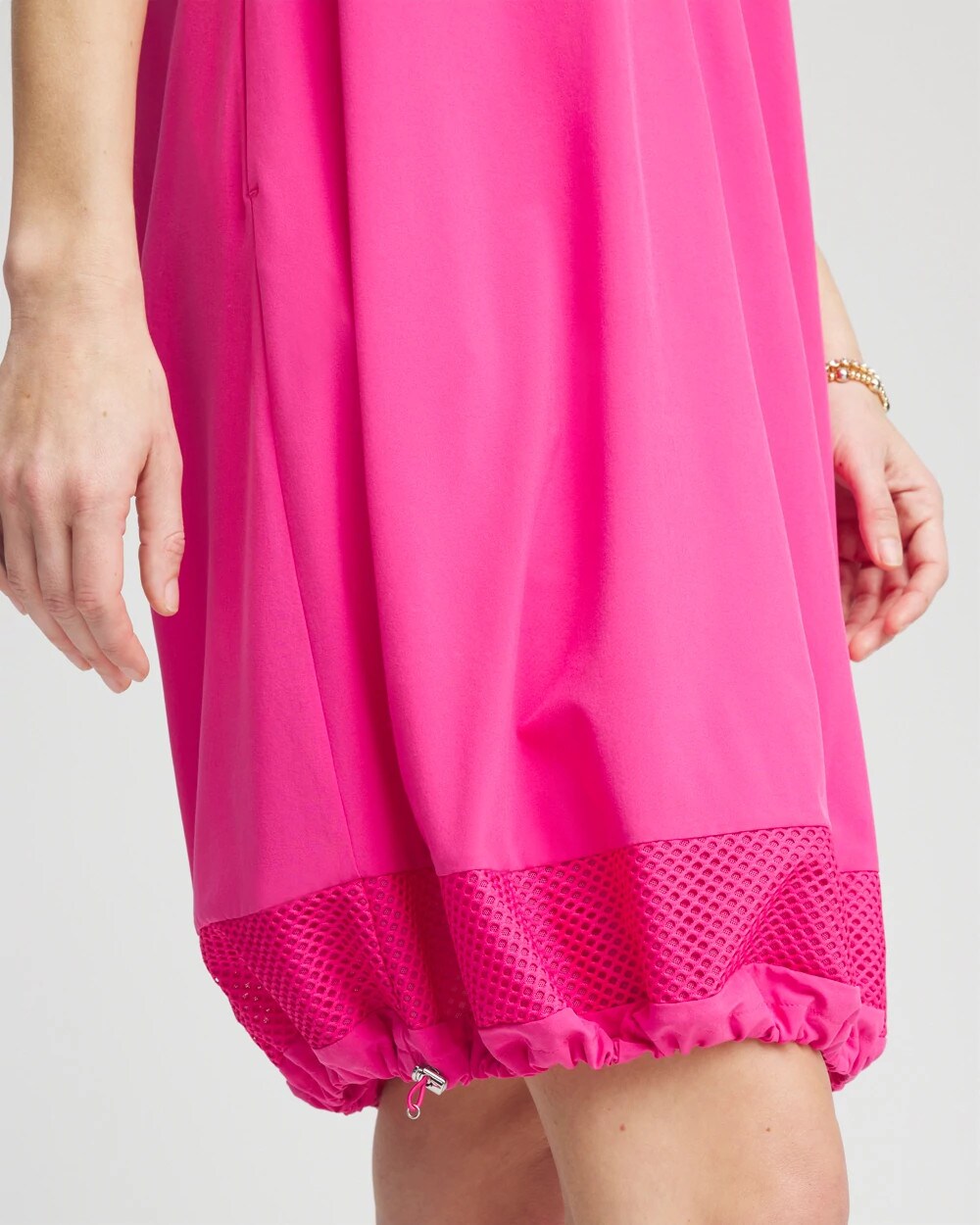 Chico's Clothing Zenergy® UPF Mesh-Trim Bungee Dress