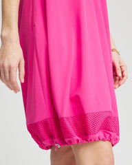 Chico's Clothing Zenergy® UPF Mesh-Trim Bungee Dress