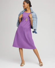 Chico's Clothing Fit and Flare Cinched Waist Dress
