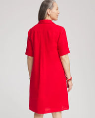 Chico's Clothing Linen Shirtdress