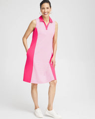 Chico's Clothing Zenergy® UPF Knit Block Stripe Dress