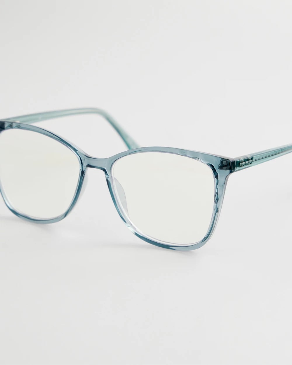 Chico's Accessories Blue Crystal Readers