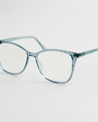 Chico's Accessories Blue Crystal Readers