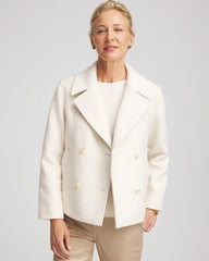 Chico's Clothing Wool Peacoat