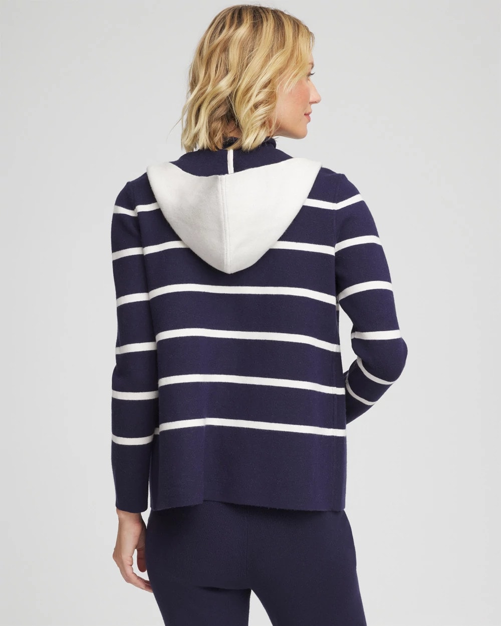 Chico's Clothing Zenergy® Luxe Reversible Stripe Cardigan