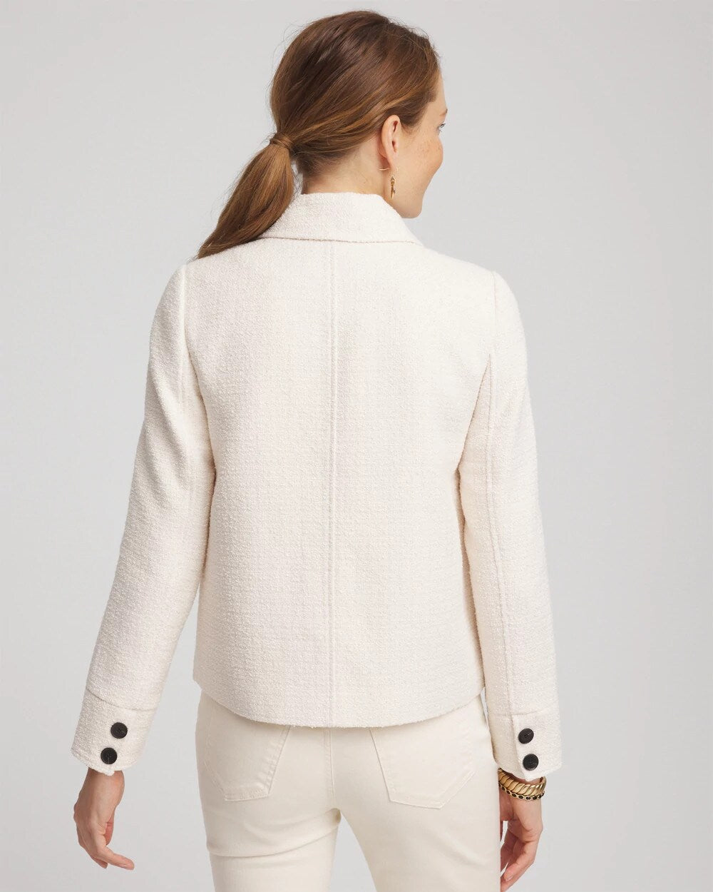 Chico's Clothing Bouclé Chore Jacket