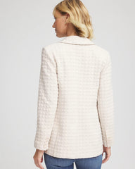 Chico's Clothing Textured Knit Blazer