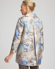 Chico's Clothing Travelers™ Collection Watercolor Jacquard Jacket
