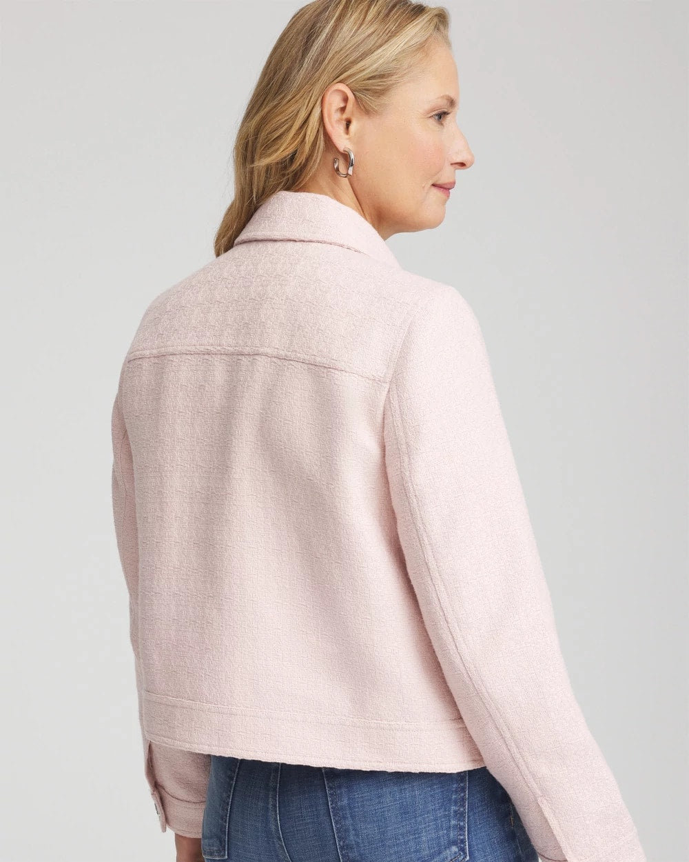 Chico's Clothing Boucle Casual Jacket