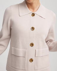 Chico's Clothing Button-Front Cardigan Jacket
