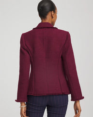 Chico's Clothing Tweed Fringe Blazer