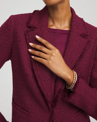 Chico's Clothing Tweed Fringe Blazer