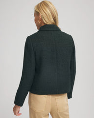 Chico's Clothing Tweed Cropped Jacket