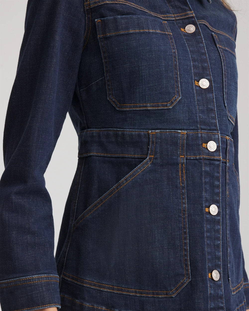 Chico's Clothing Denim Field Jacket