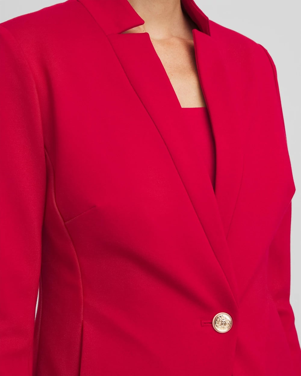 Chico's Clothing Ponte Blazer