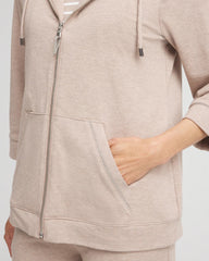 Chico's Clothing Zenergy® French Terry Full-Zip Jacket