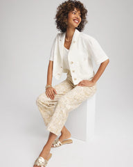 Chico's Clothing Soft-Stretch Short Cotton Shacket
