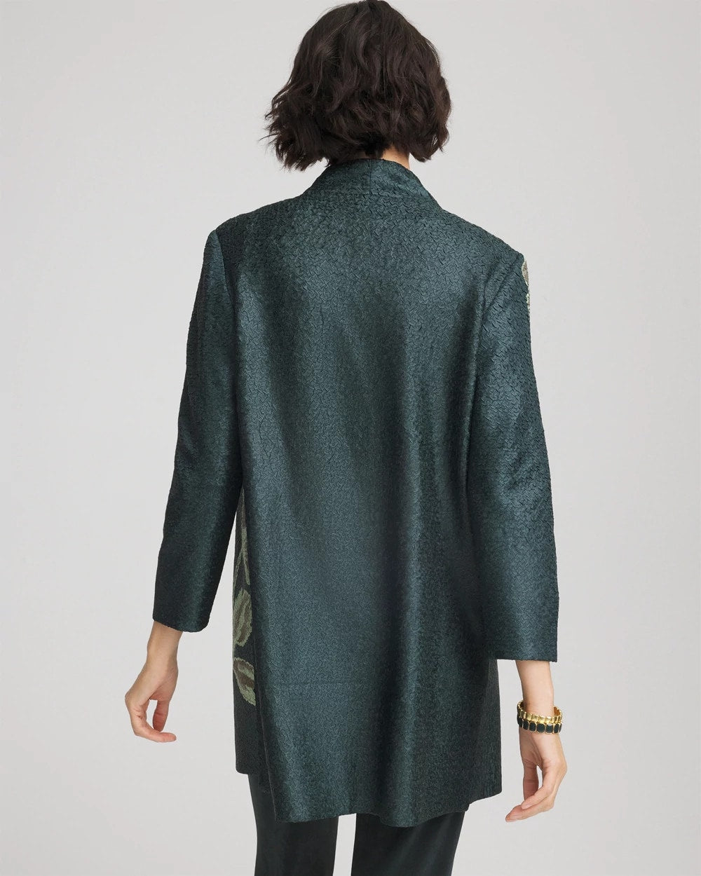 Chico's Clothing Travelers™ Collection Artisanal Crushed Reversible Jacket