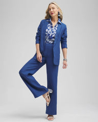 Chico's Clothing Linen Blazer