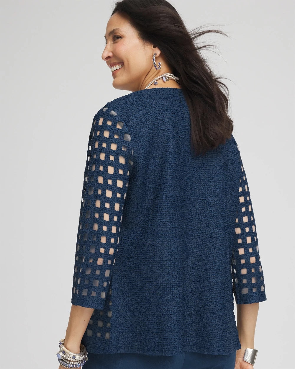 Chico's Clothing Travelers™ Collection Cutout Crush Jacket