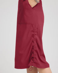 Chico's Clothing Zenergy® UPF Bungee-Hem Pull-On Skirt