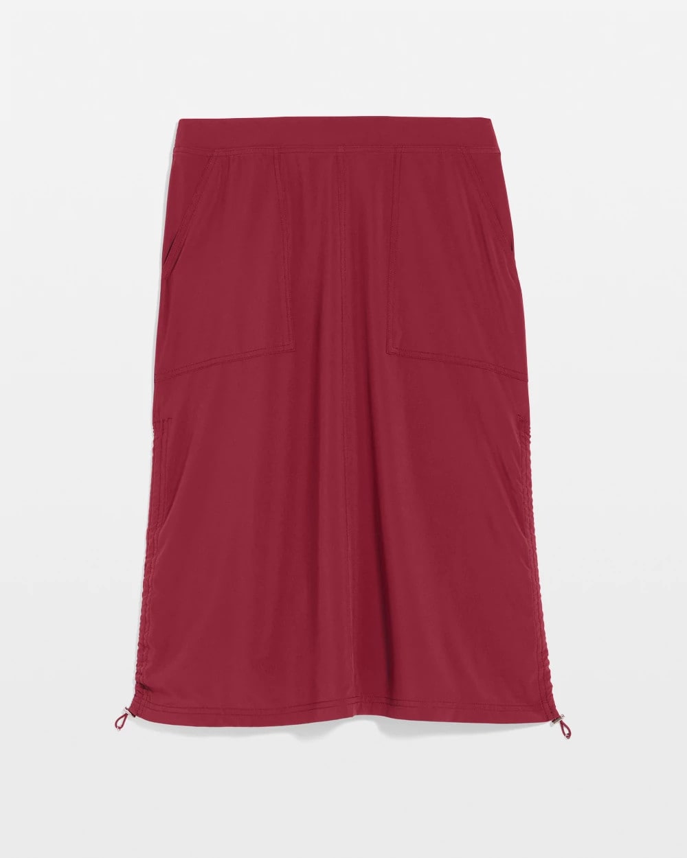 Chico's Clothing Zenergy® UPF Bungee-Hem Pull-On Skirt