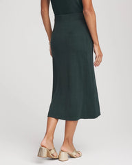 Chico's Clothing Travelers™ Artisanal Midi Skirt