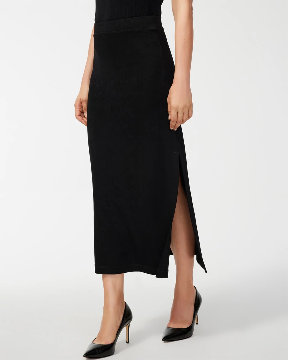 Chico's Clothing Travelers™ Side-Slit Maxi Skirt
