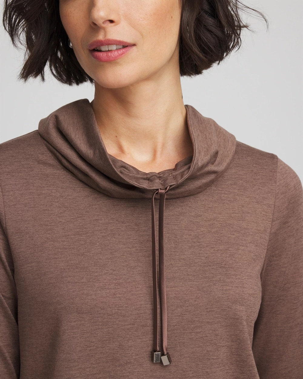 Chico's Clothing Zenergy® Cloud Cowlneck Top