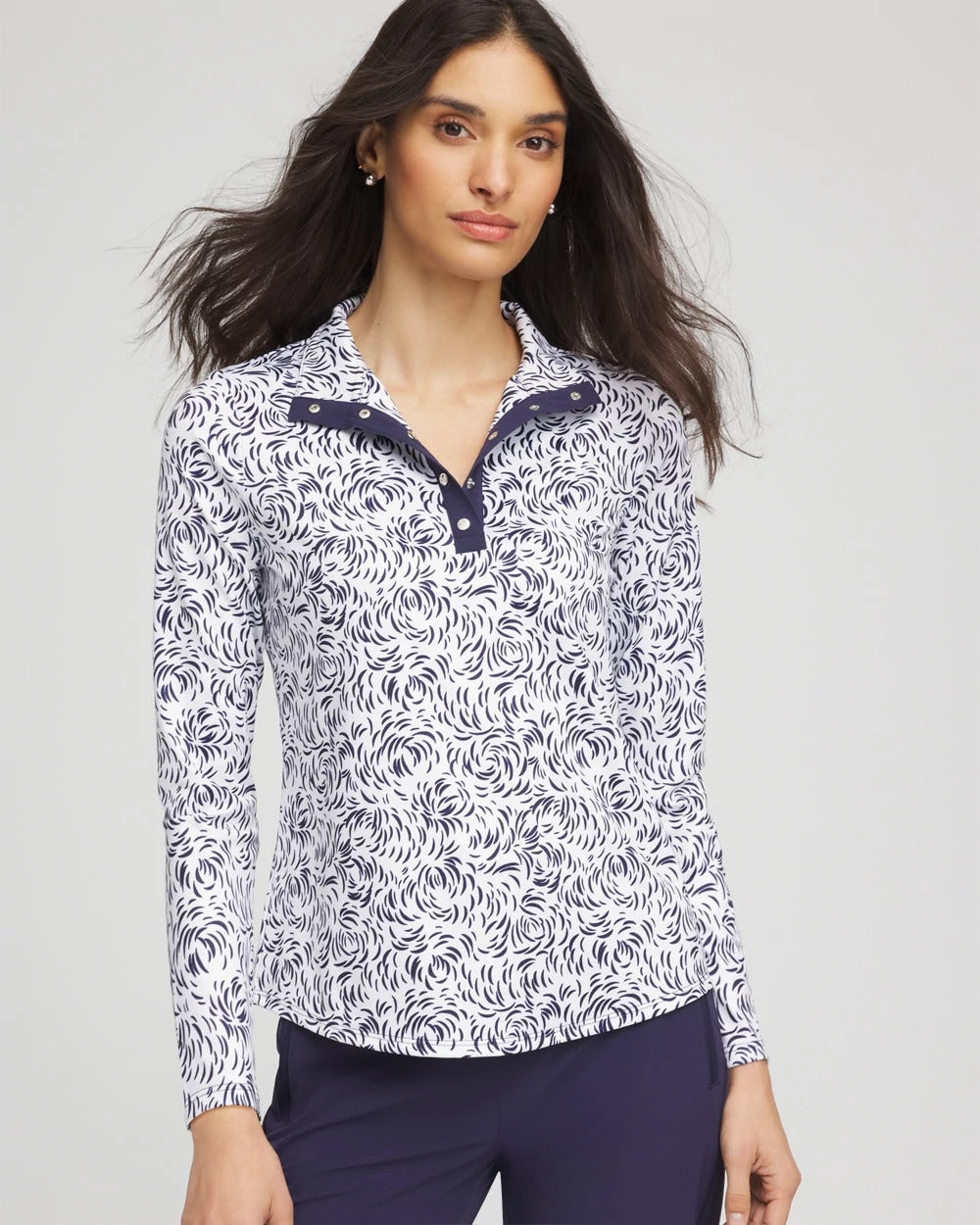 Chico's Clothing Zenergy® UPF Palma Pullover