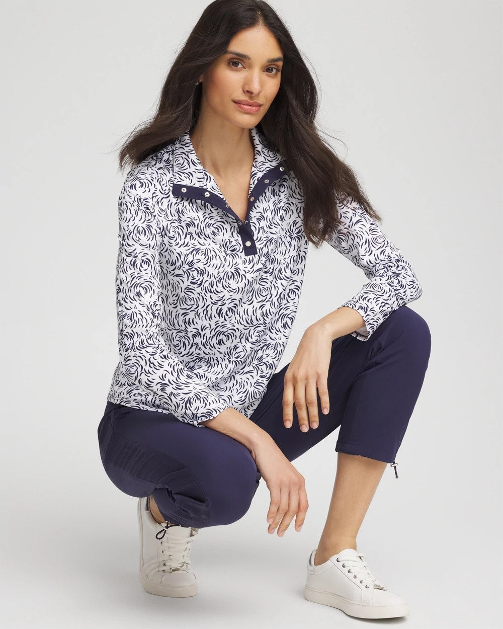 Chico's Clothing Zenergy® UPF Palma Pullover