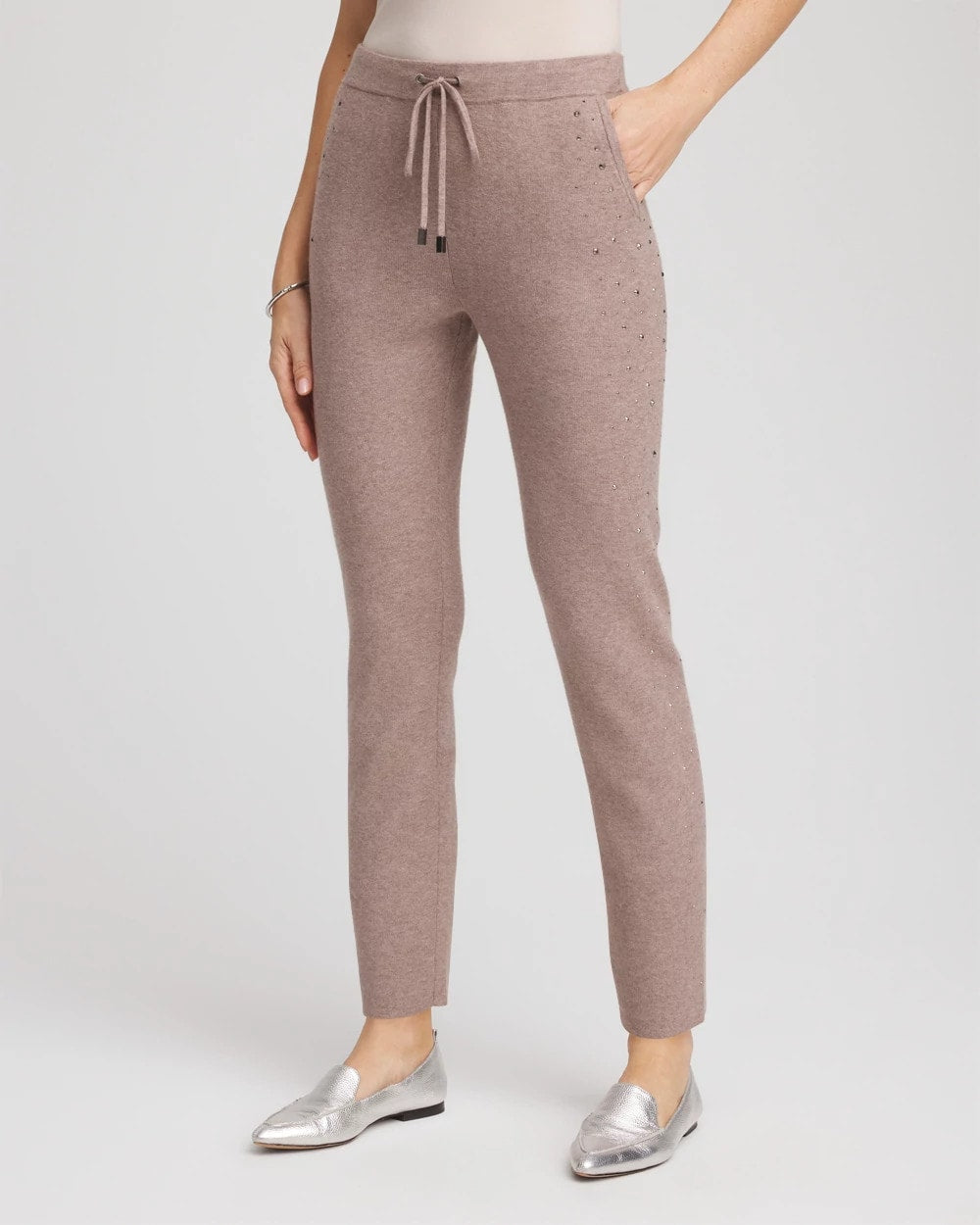 Chico's Clothing Zenergy® Luxe Rhinestone Ankle Pants