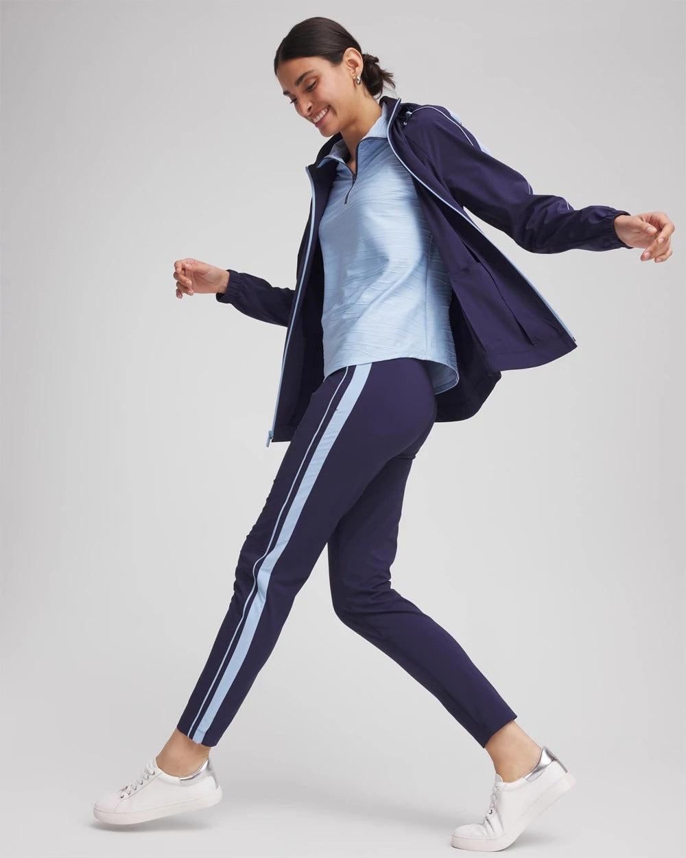 Chico's Clothing Zenergy® UPF Piped Ankle Pants