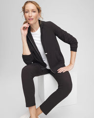 Chico's Clothing Zenergy® UPF Rib Mix Jacket