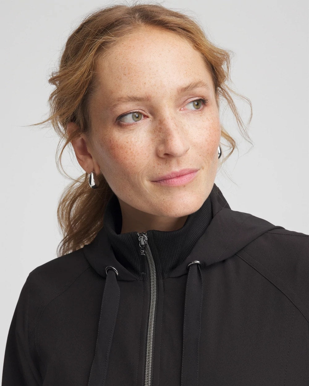 Chico's Clothing Zenergy® UPF Rib Mix Jacket