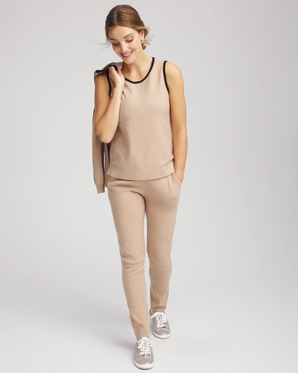 Chico's Clothing Zenergy® Luxe Cashmere-Blend Tank