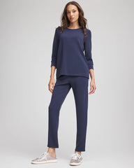 Chico's Clothing Zenergy® Satin-Trim Tunic