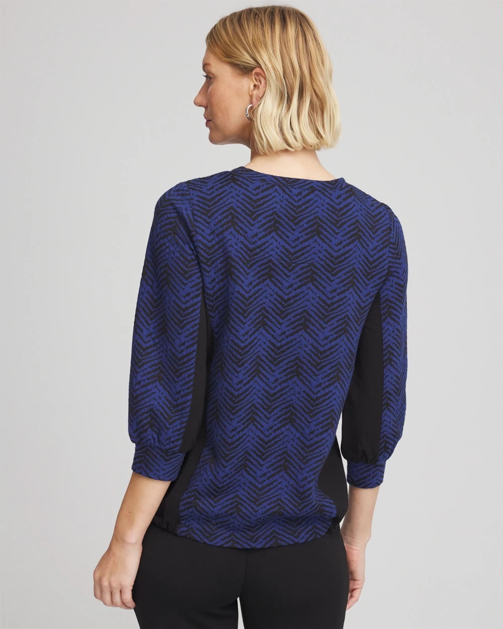 Chico's Clothing Zenergy® Jacquard Bungee Top